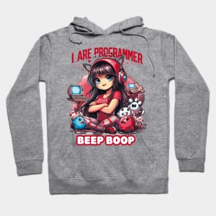 I Are Programmer Beep Boop Hoodie